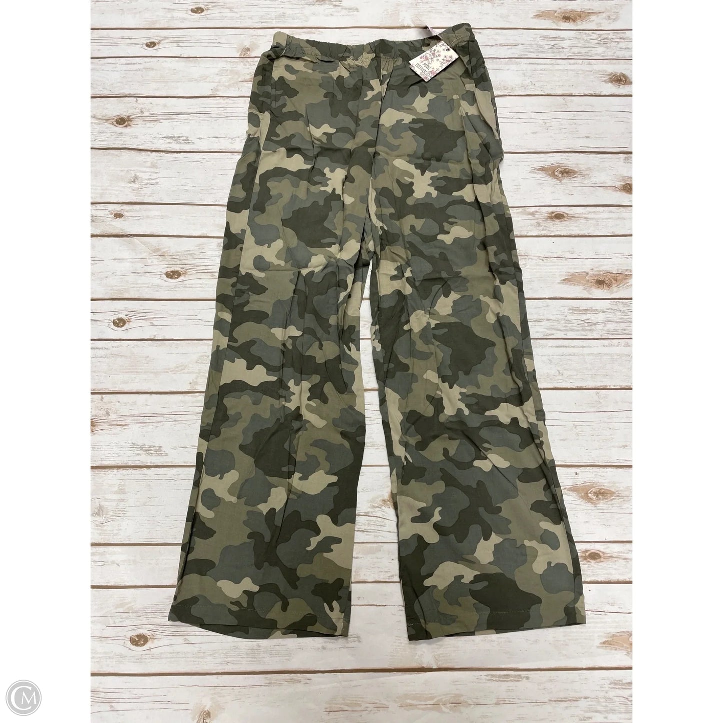 Pants Lounge By Pink Republic In Camouflage Print, Size: L