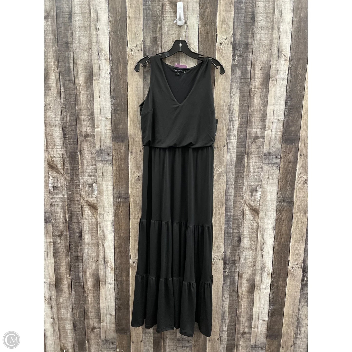 Dress Casual Maxi By Boston Proper In Black, Size: M