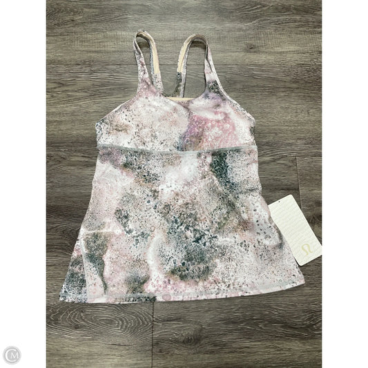Athletic Tank Top By Lululemon In Multi-colored, Size: 8
