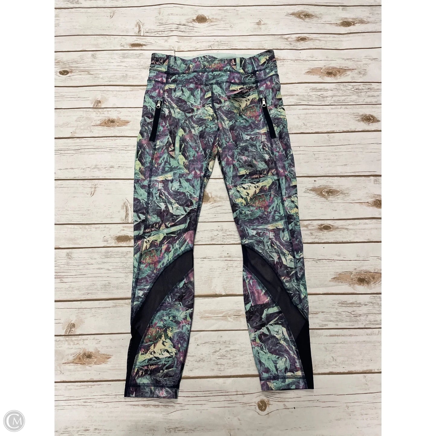 Athletic Leggings Capris By Lululemon In Multi-colored, Size: 6