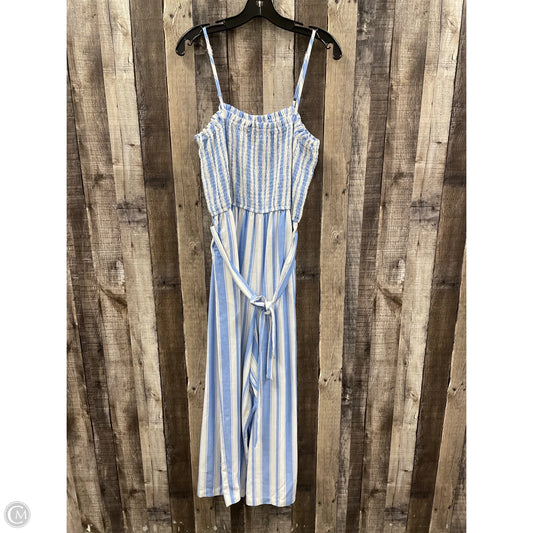 Jumpsuit By Loft In Striped Pattern, Size: Xl