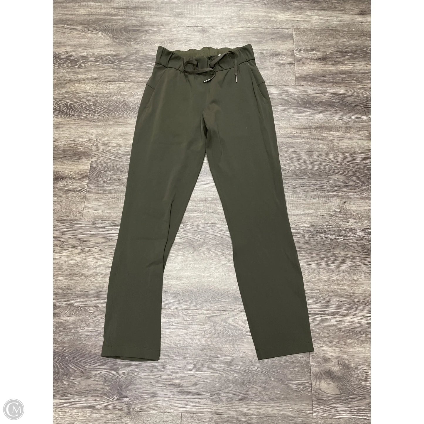 Athletic Pants By Lululemon In Green, Size: 2