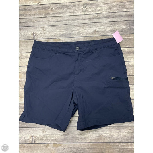 Athletic Shorts By Eddie Bauer In Navy, Size: Xl