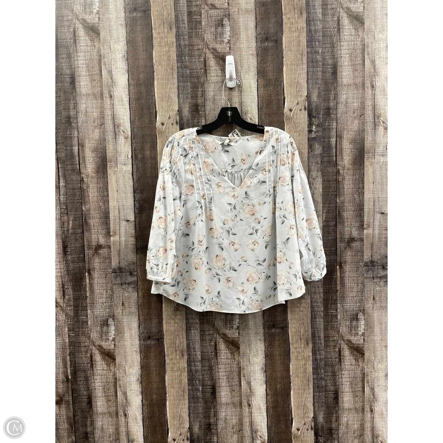 Top Long Sleeve By Skies Are Blue In Multi-colored, Size: Sp