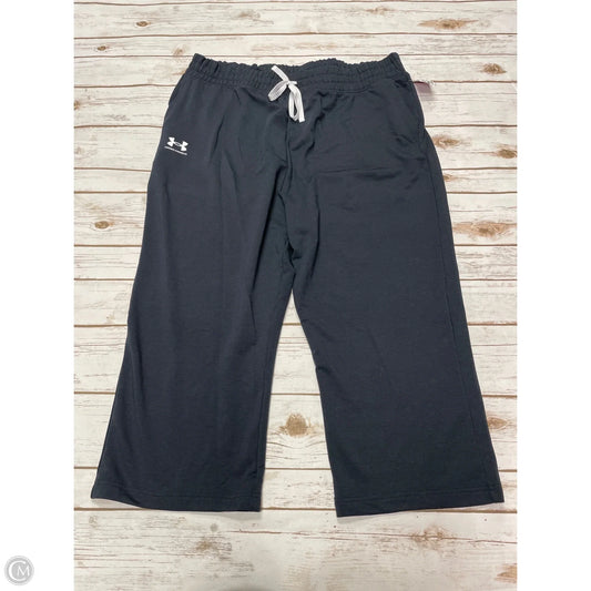 Athletic Pants By Under Armour In Black, Size: Xxl