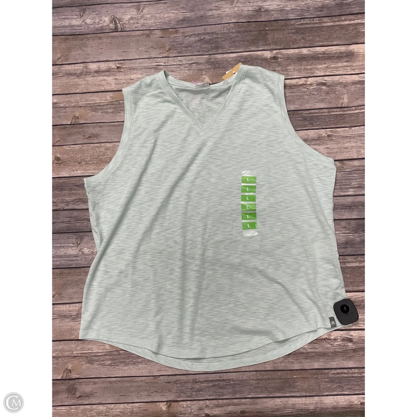 Athletic Tank Top By Zero Xposure In Green, Size: L