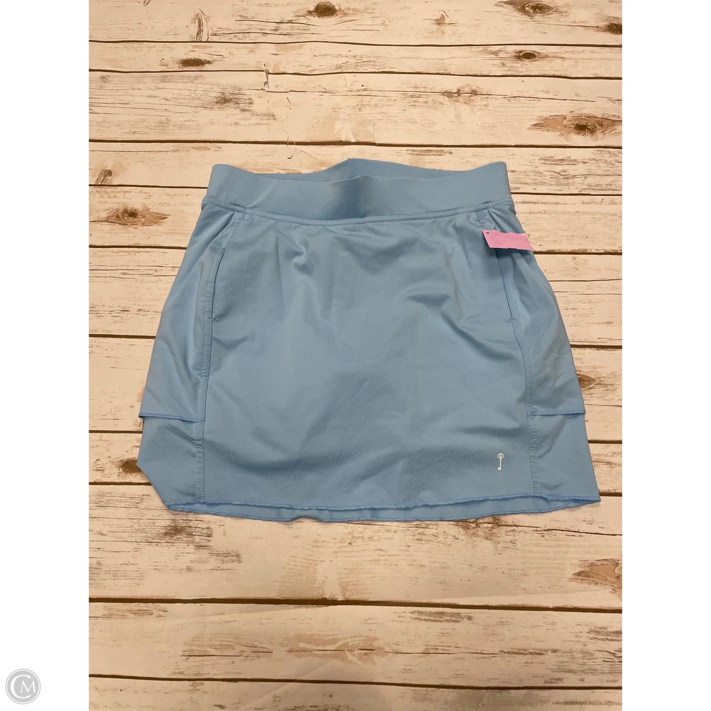 Athletic Skort By Cme In Blue & Brown, Size: S