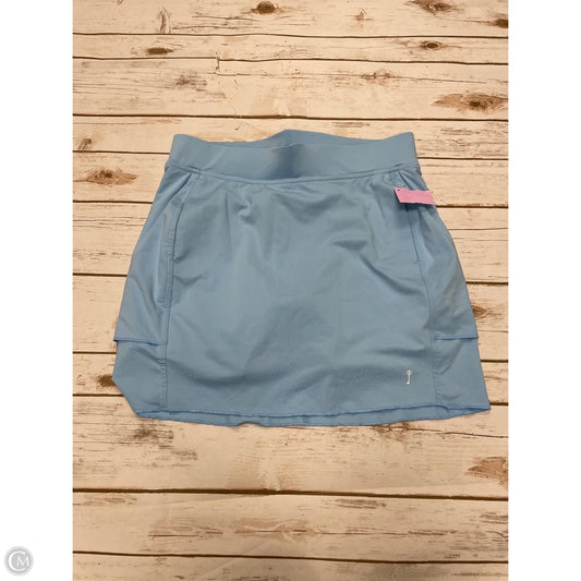 Athletic Skort By Cme In Blue & Brown, Size: S