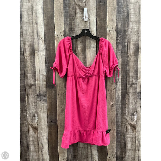 Dress Casual Short By Cme In Pink, Size: M