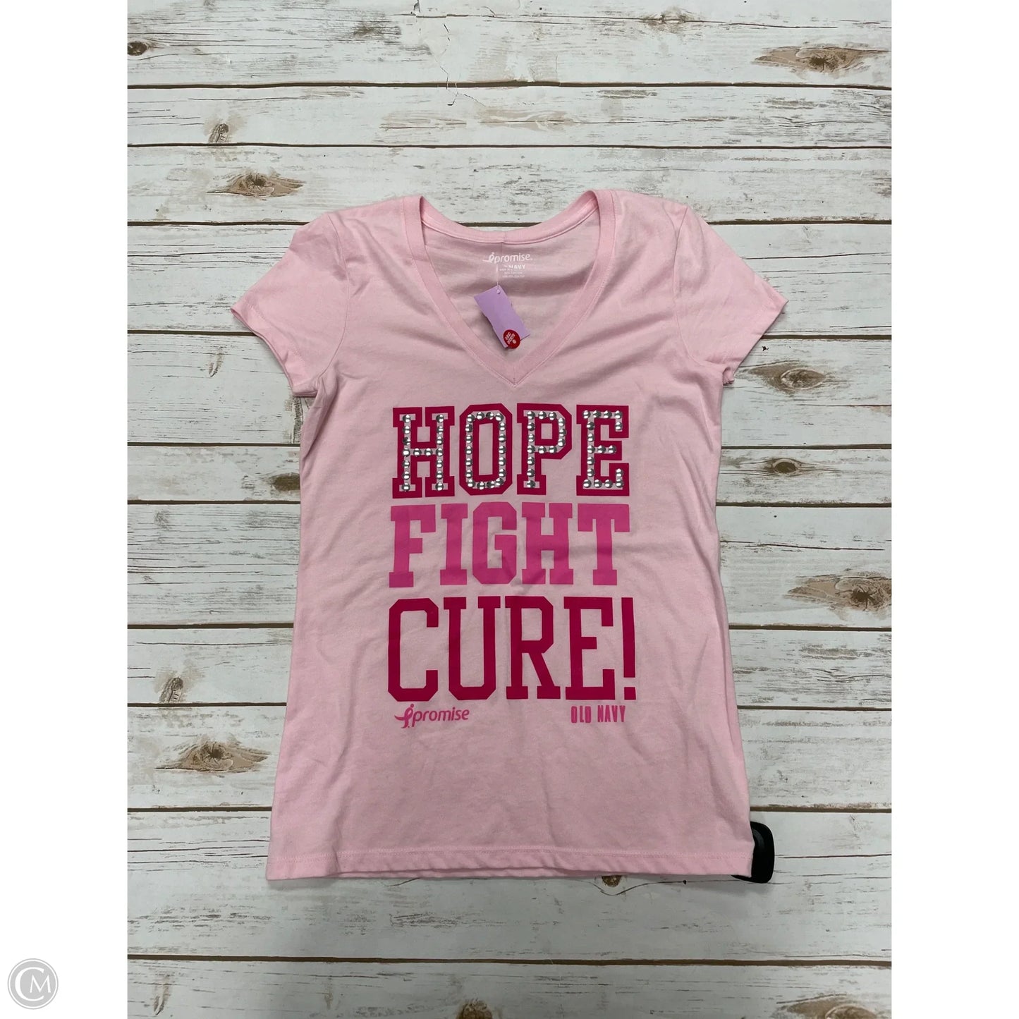 Top Short Sleeve By Old Navy In Pink, Size: S