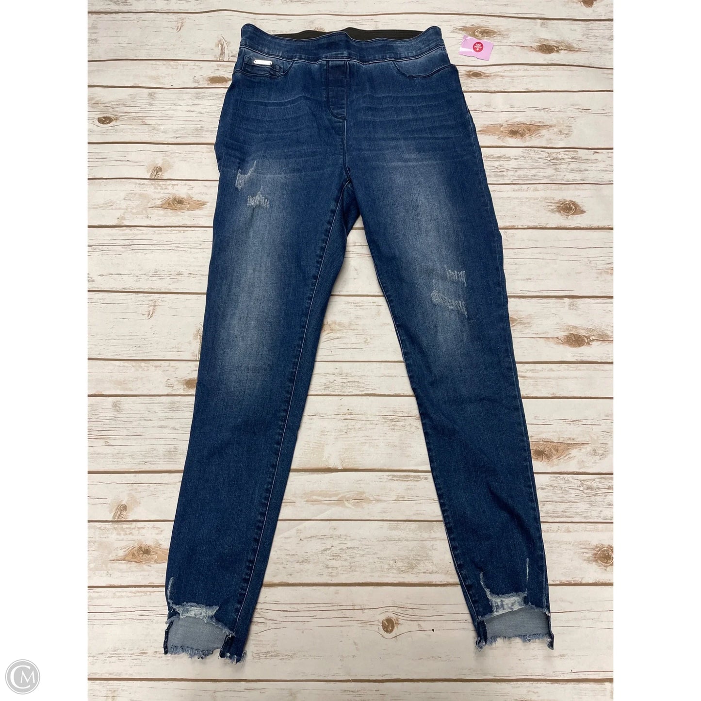 Jeans Straight By Coco And Carmen In Blue Denim, Size: M