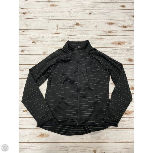 Athletic Jacket By Lucy In Black, Size: Xl