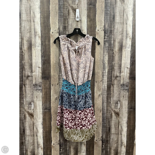 Dress Casual Midi By Cabi In Multi-colored, Size: Xs