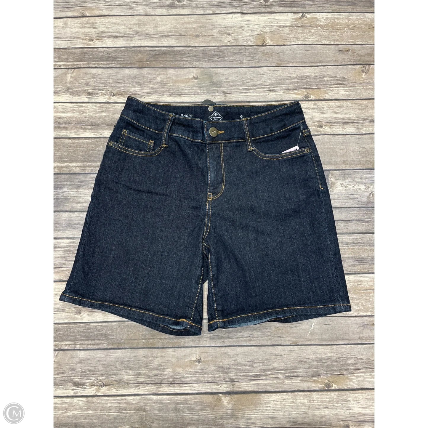Shorts By St Johns Bay In Blue Denim, Size: 6
