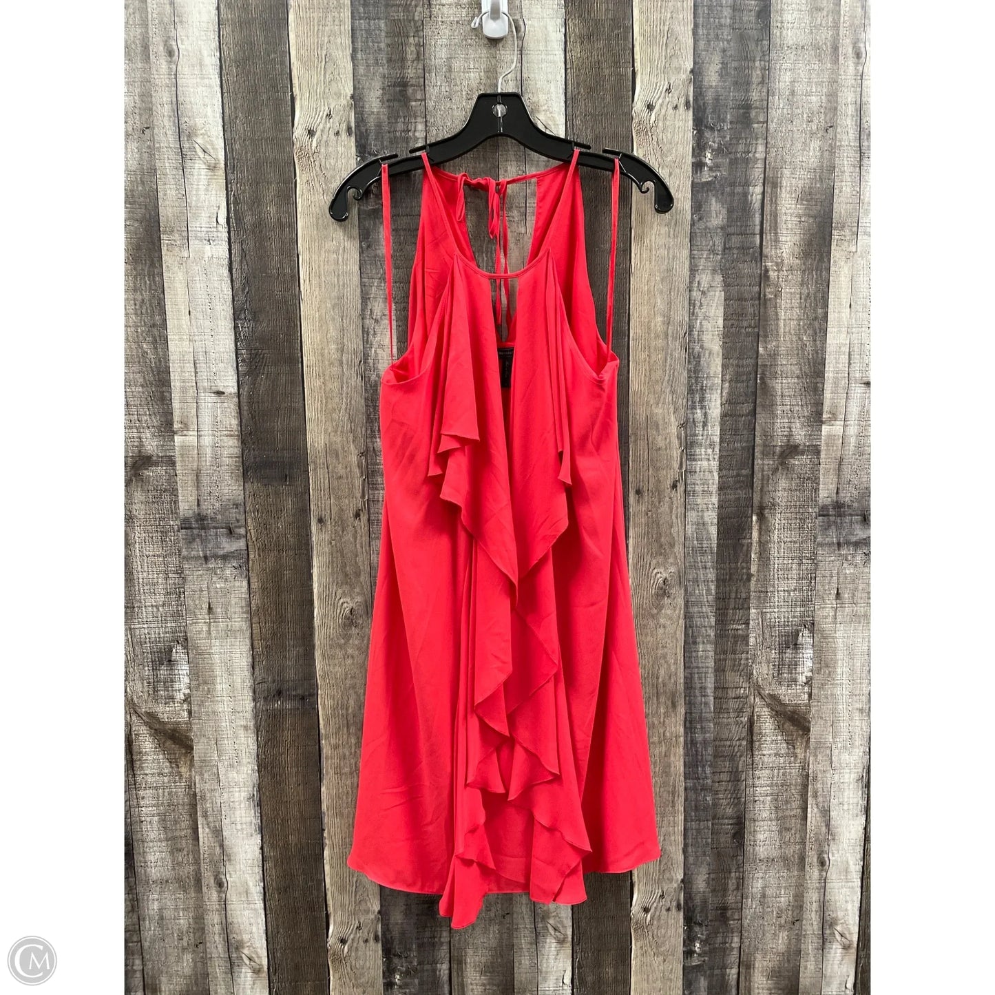 Dress Casual Short By Bcbgmaxazria In Red, Size: Mp