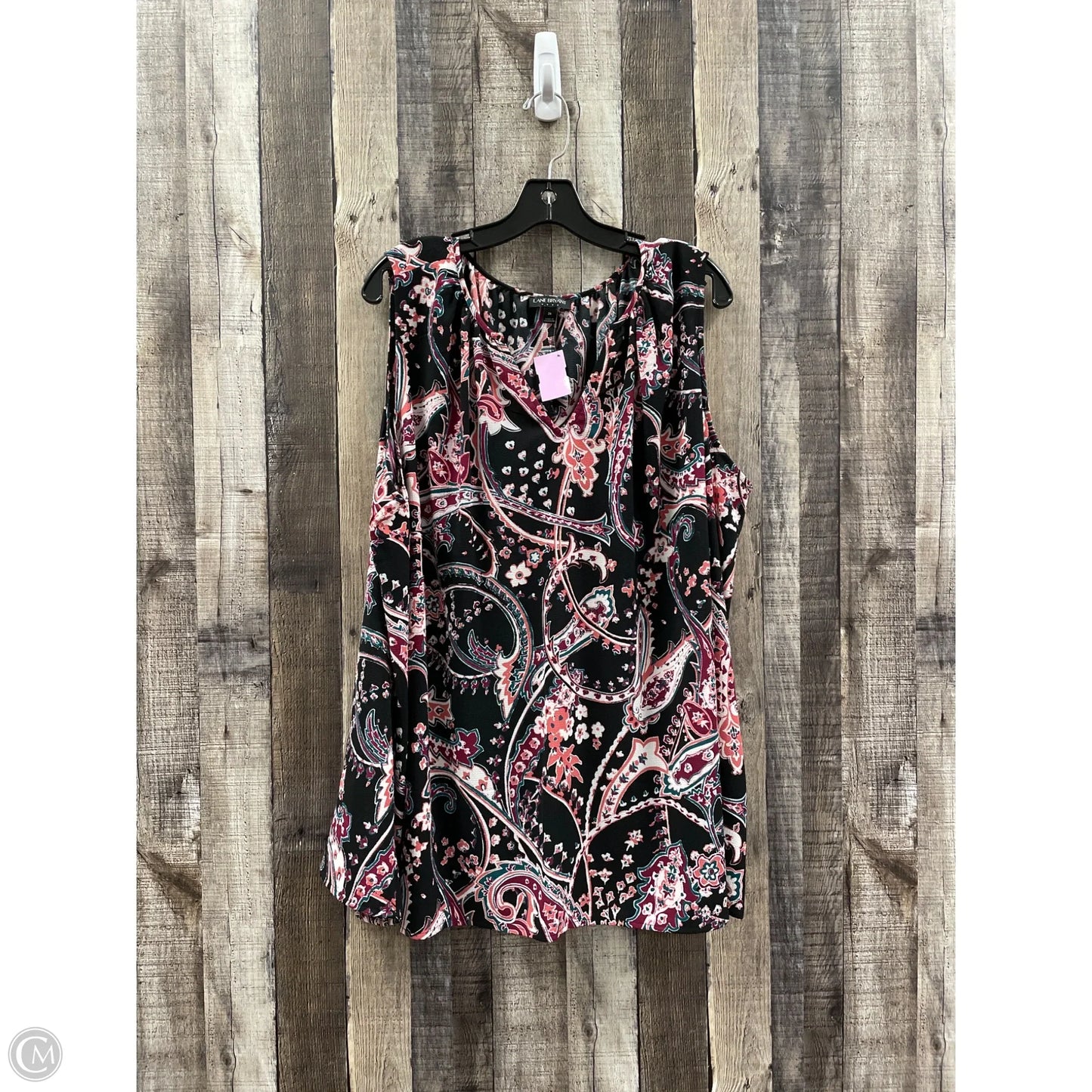 Top Sleeveless By Lane Bryant In Multi-colored, Size: 4x