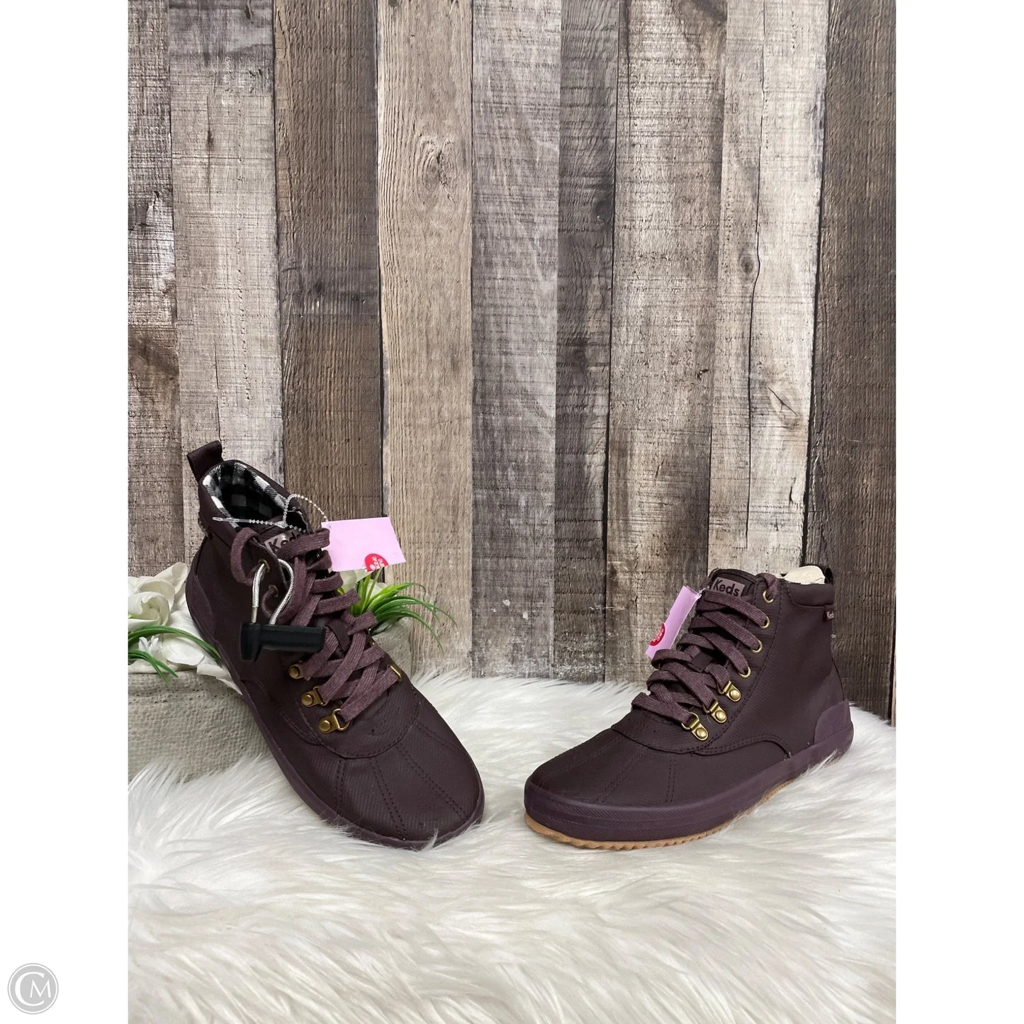 Boots Rain By Keds In Purple, Size: 8.5