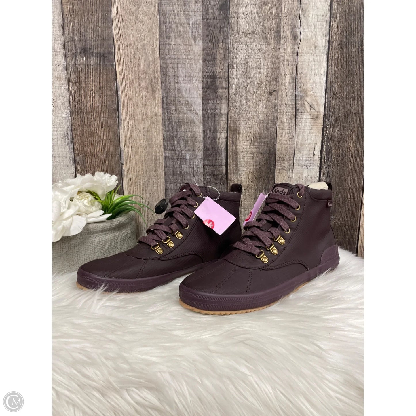 Boots Rain By Keds In Purple, Size: 8.5