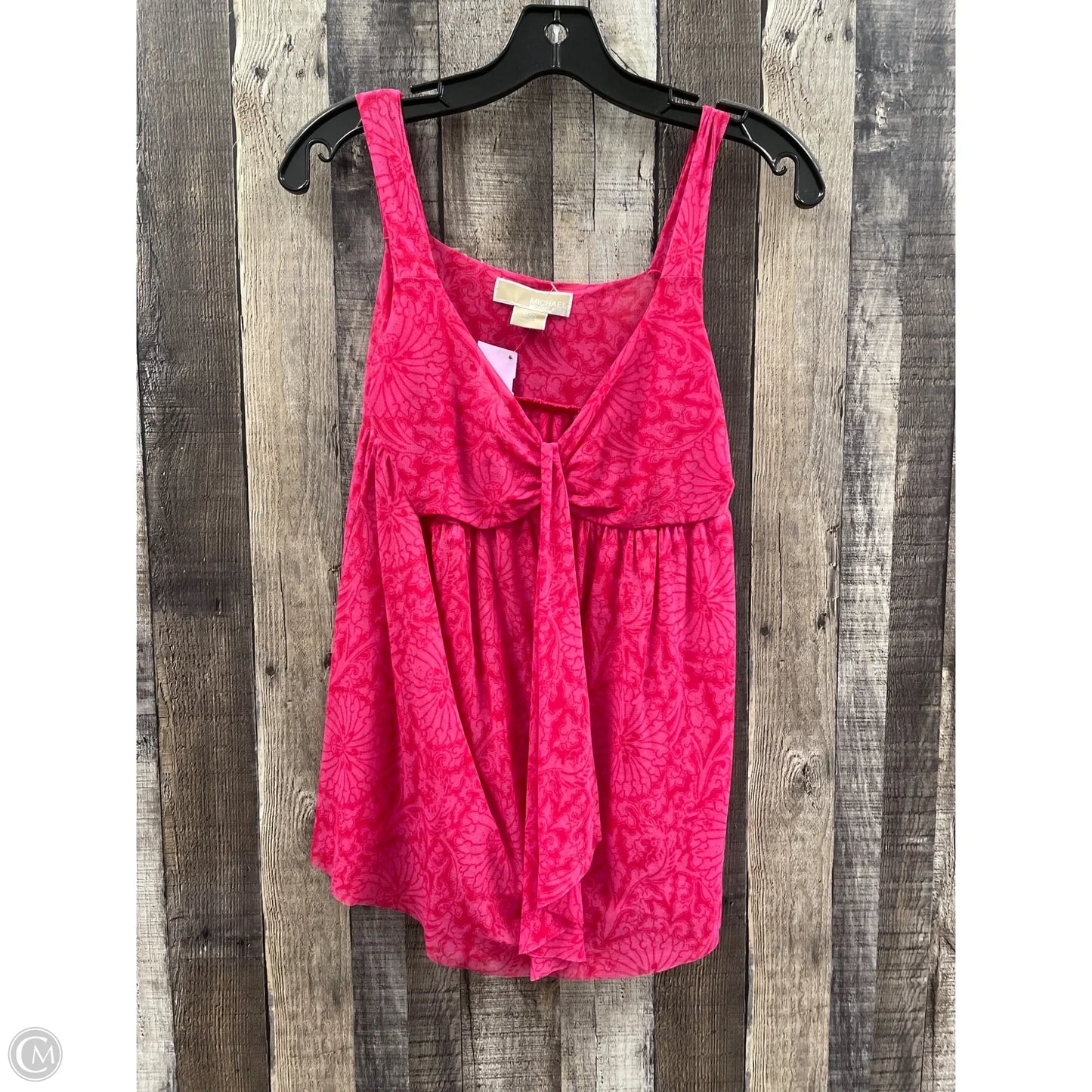 Top Sleeveless By Michael By Michael Kors In Pink, Size: S