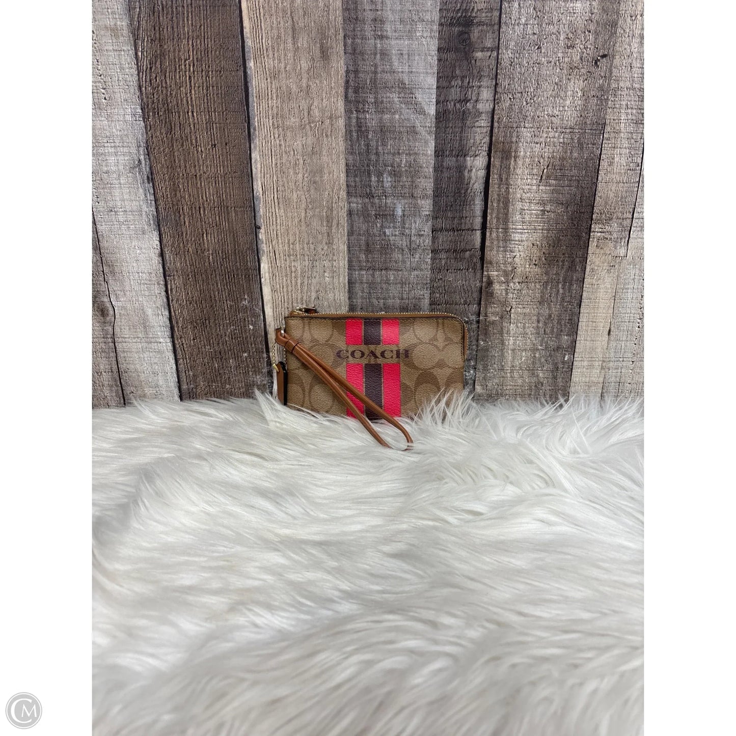 Wristlet Designer By Coach, Size: Small