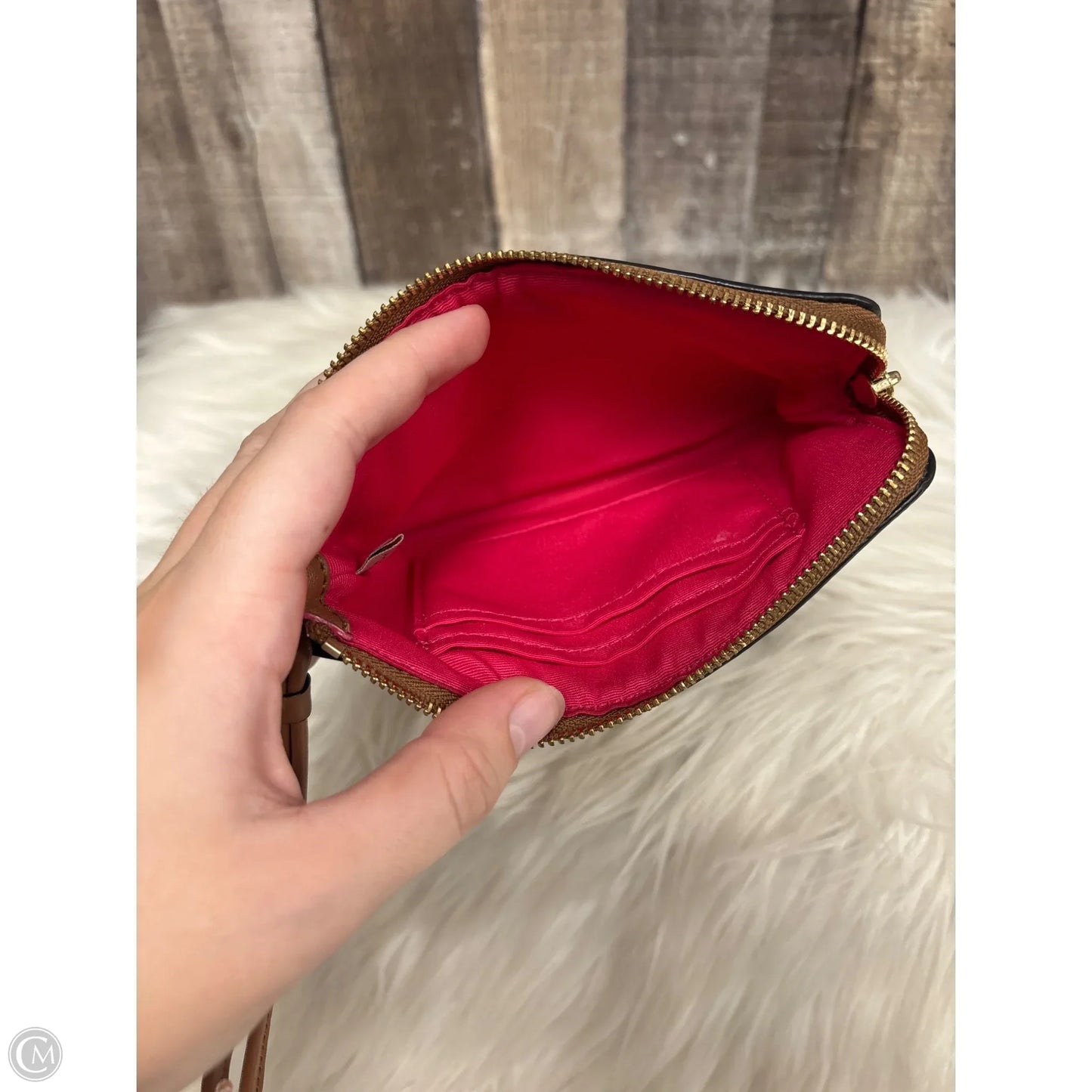 Wristlet Designer By Coach, Size: Small