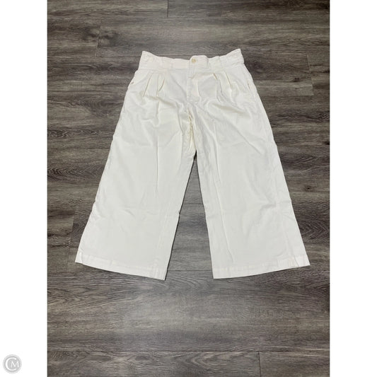 Jeans Wide Leg By Maeve In Cream Denim, Size: 14