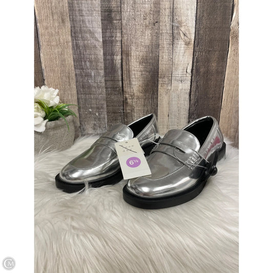 Shoes Heels Block By A New Day In Silver, Size: 7