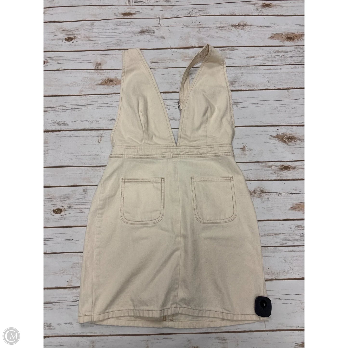 Romper By Bdg In Tan Denim, Size: M
