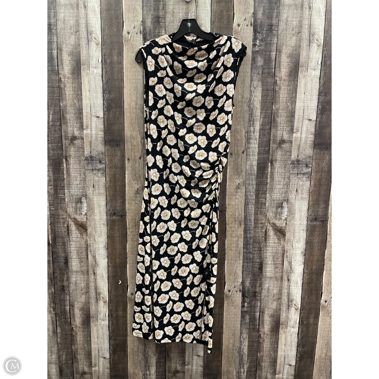 Dress Casual Midi By Talbots In Multi-colored, Size: L