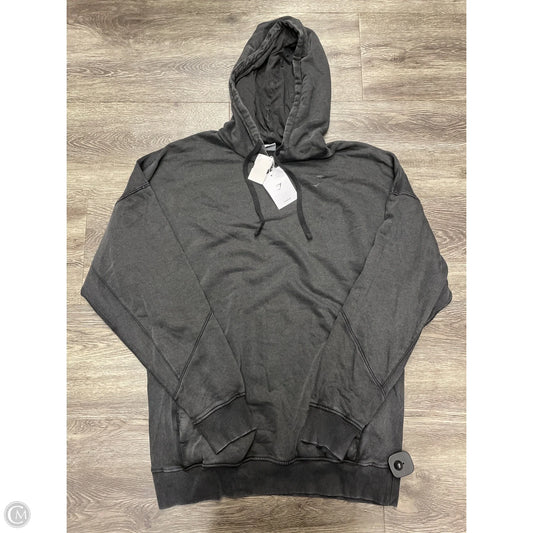 Athletic Sweatshirt Hoodie By Gym Shark In Black, Size: L