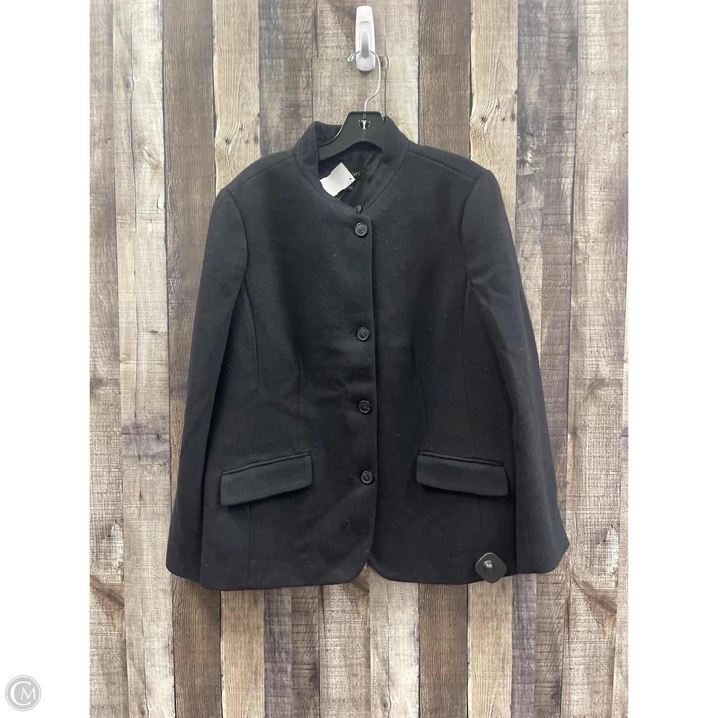 Coat Other By Talbots In Black, Size: Xl