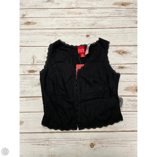 Top Sleeveless By Cme In Black, Size: S