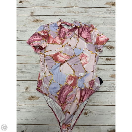 Bodysuit By Cmf In Multi-colored, Size: M