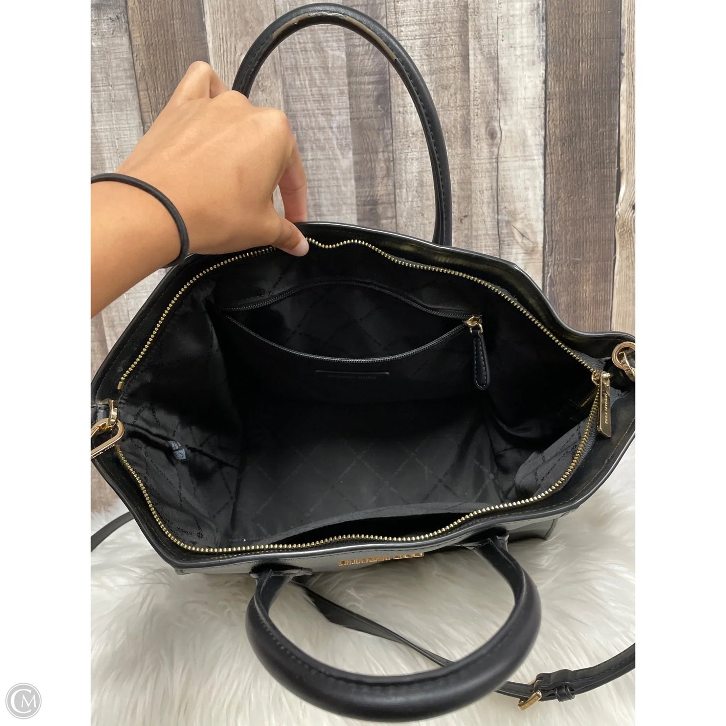 Handbag Designer By Michael Kors, Size: Large