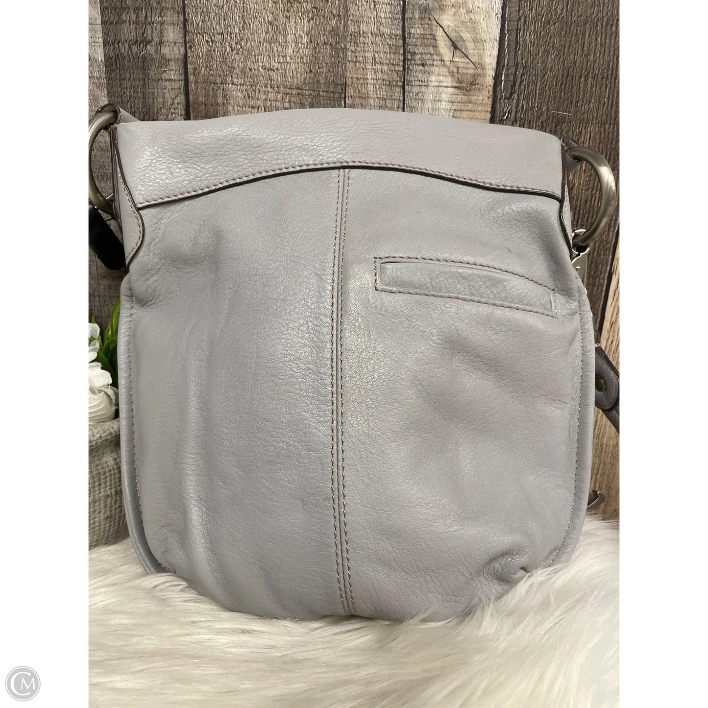 Crossbody Leather By B. Makowsky, Size: Medium