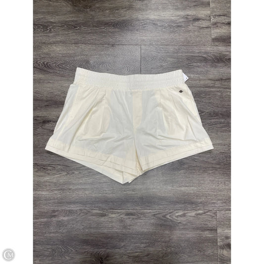 Athletic Shorts By Calia In Cream, Size: Xl