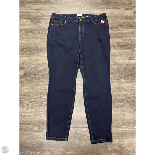 Jeans Skinny By Lane Bryant In Blue Denim, Size: 18