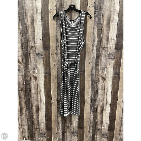 Dress Casual Maxi By Emerald In Striped Pattern, Size: 3x