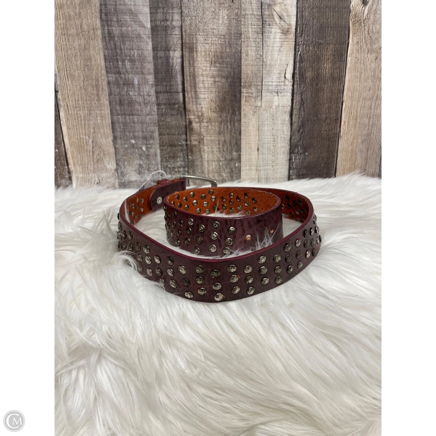 Belt Leather By Cmb, Size: Medium