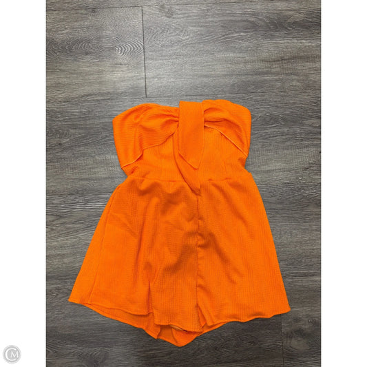 Romper By Shein In Orange, Size: S