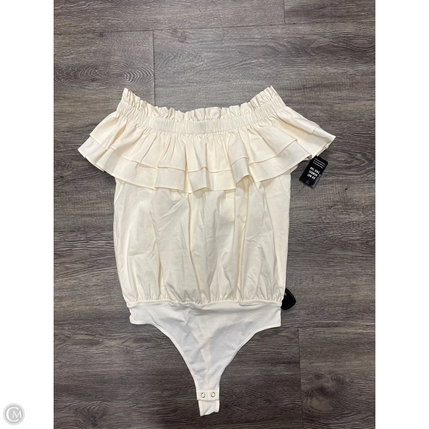 Bodysuit By Express In Beige, Size: S