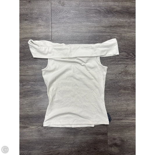 Top Sleeveless By Old Navy In Beige, Size: M