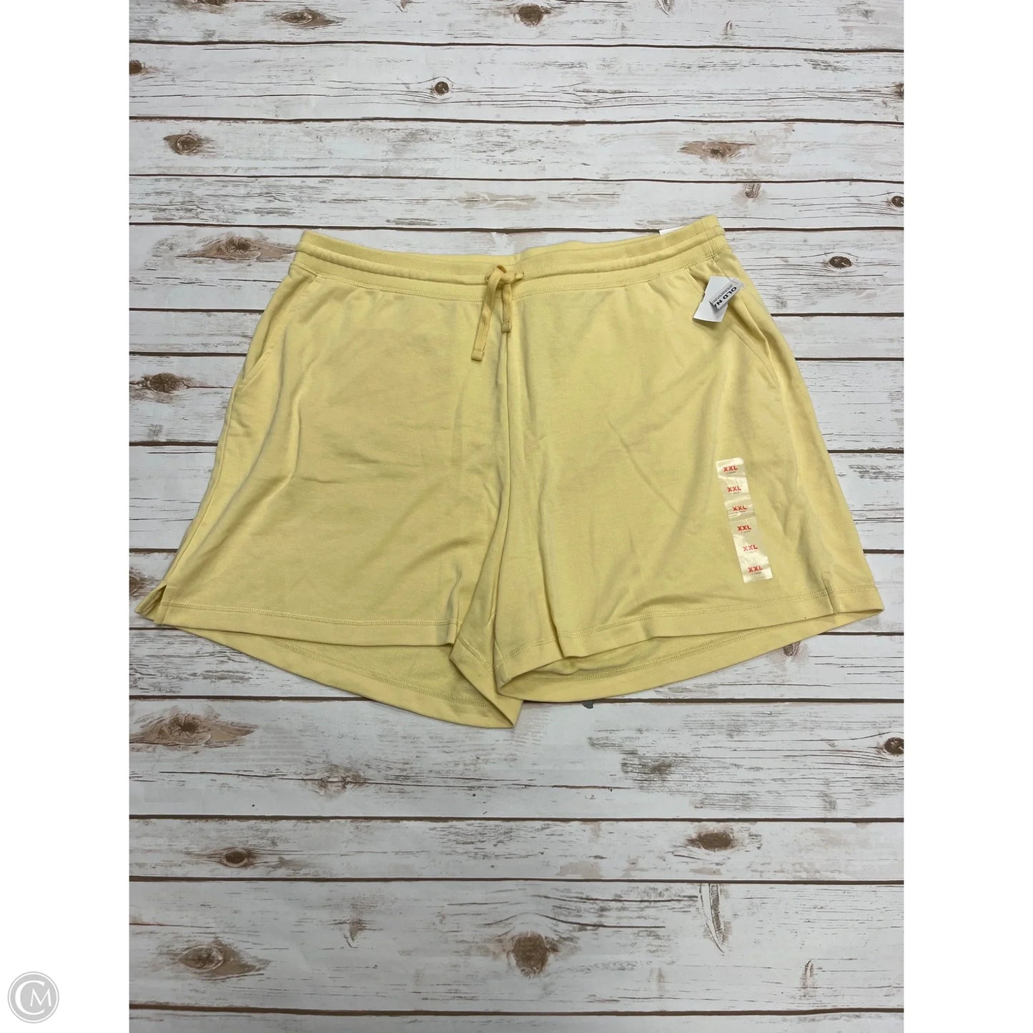 Athletic Shorts By Old Navy In Yellow, Size: Xxl