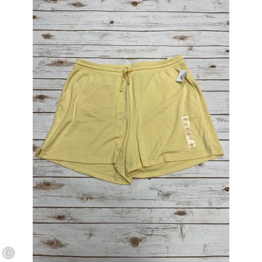 Athletic Shorts By Old Navy In Yellow, Size: Xxl