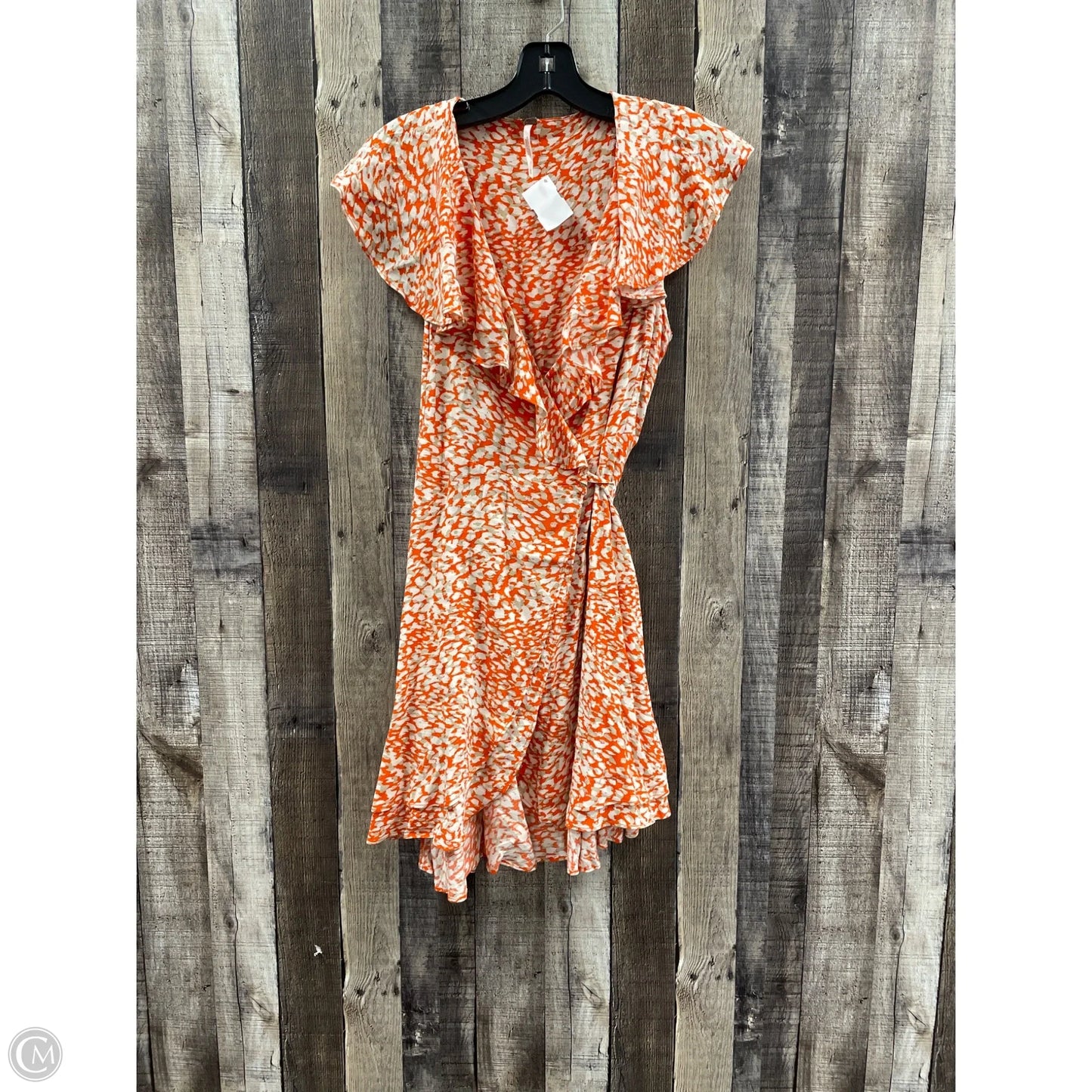 Dress Casual Short By Free People In Orange, Size: Xs