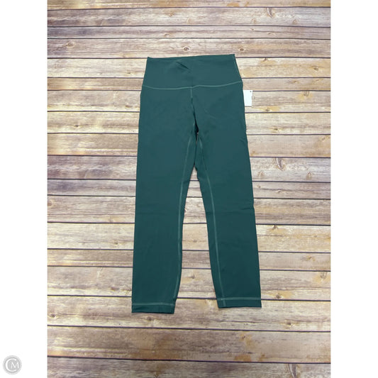 Athletic Leggings By Lululemon In Green, Size: 6
