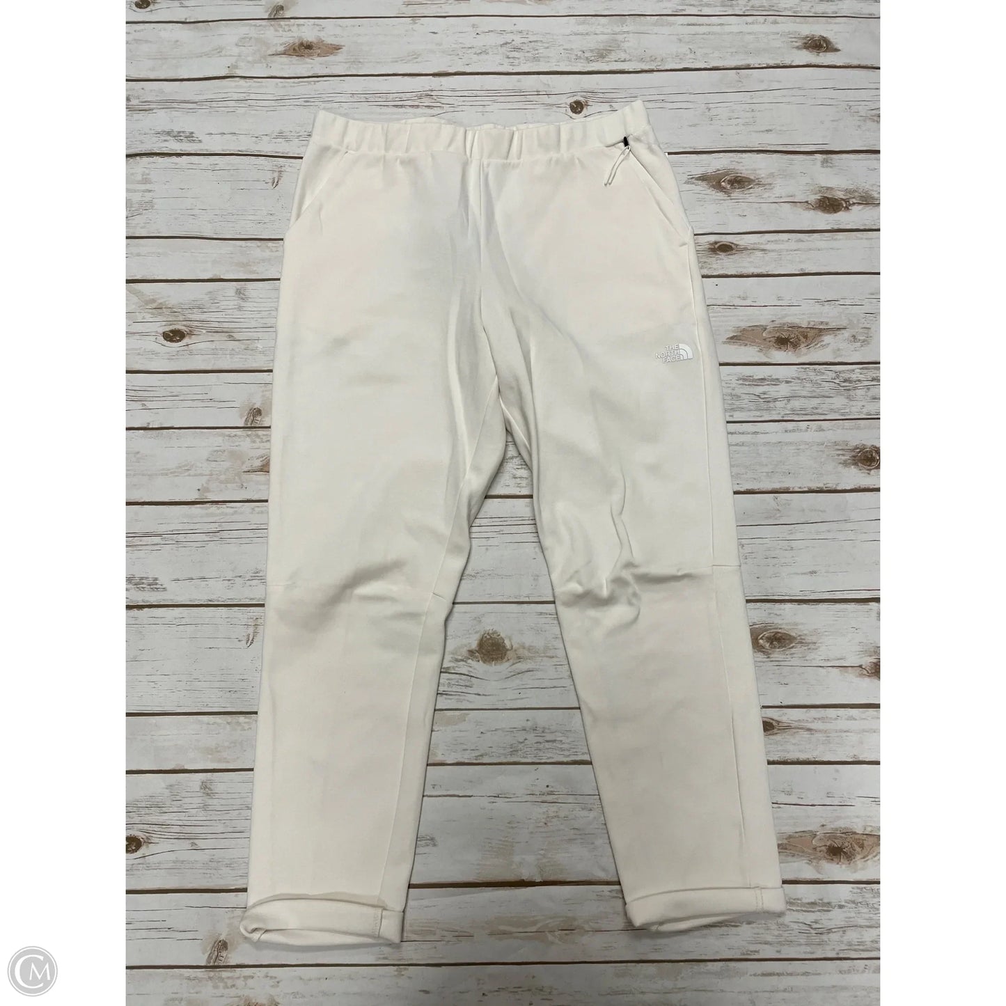 Athletic Pants By The North Face In Ivory, Size: L