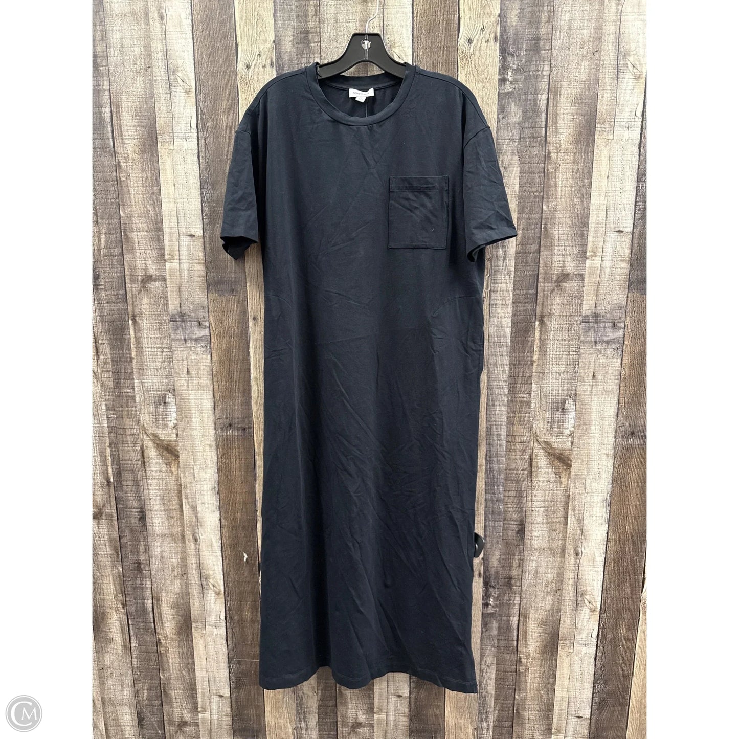 Dress Casual Maxi By Nordstrom In Black, Size: M