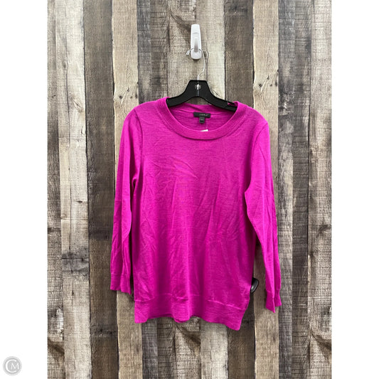 Sweater By J. Crew In Purple, Size: M
