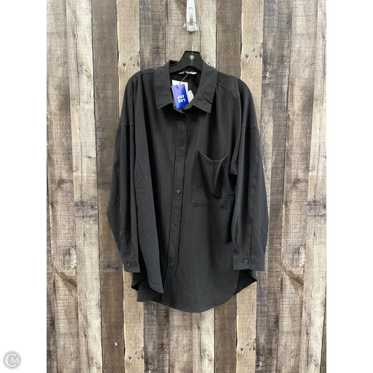 Top Long Sleeve By Joy Lab In Black, Size: Xl